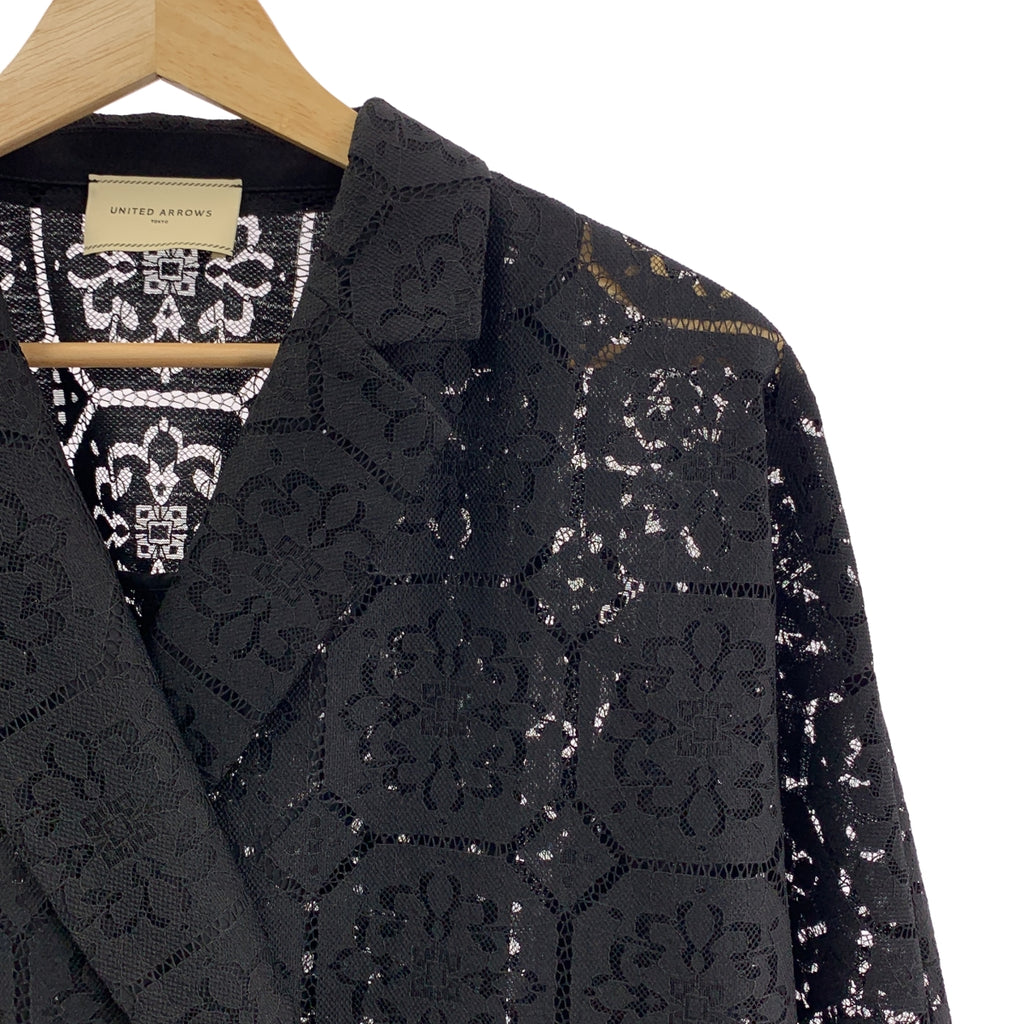 UNITED ARROWS / 유나이티드 애로즈 | 레이스 돌먼 블라우스 재킷 | 38 | 여성