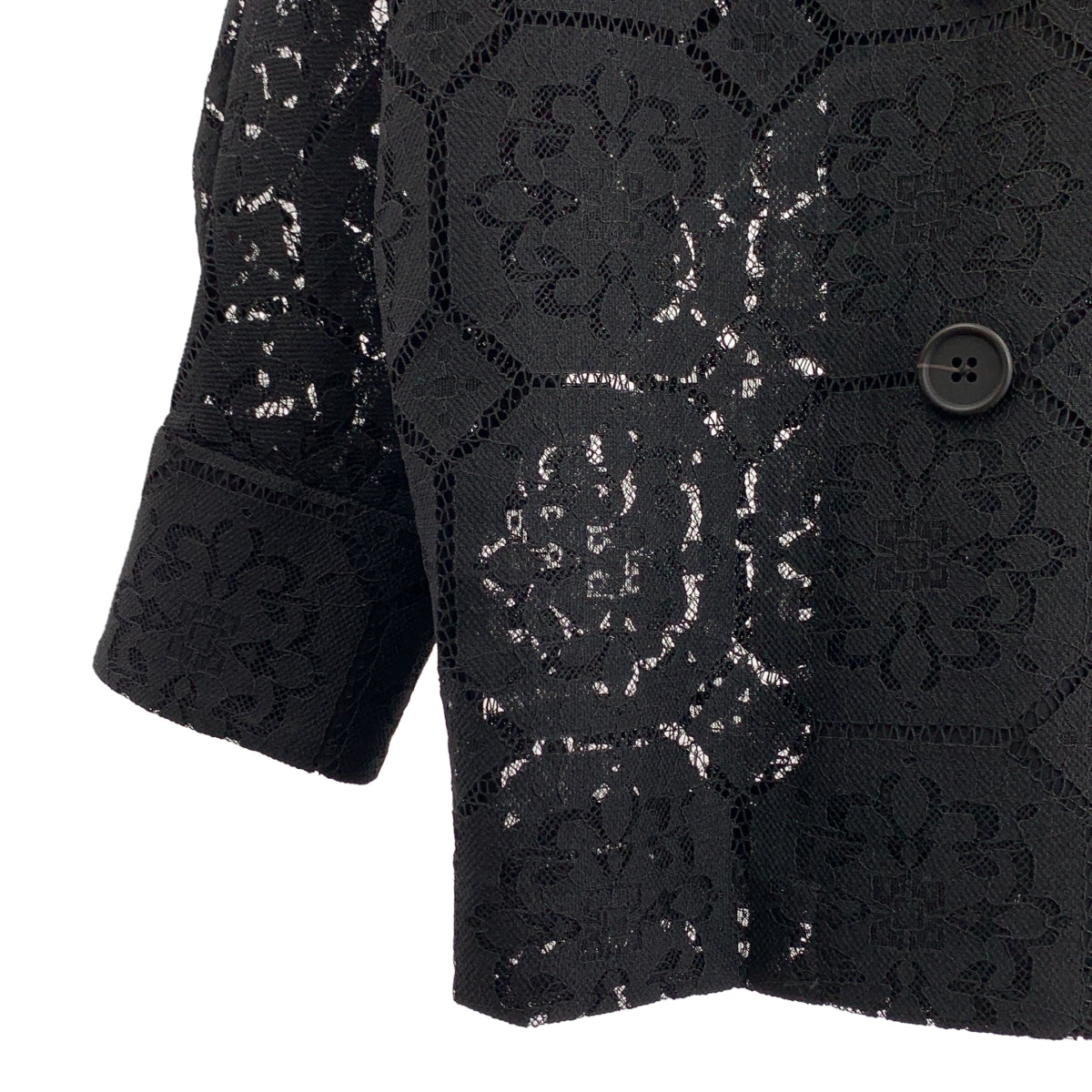 UNITED ARROWS / ユナイテッドアローズ | レース ドルマン ブラウス ジャケット | 38 | レディース