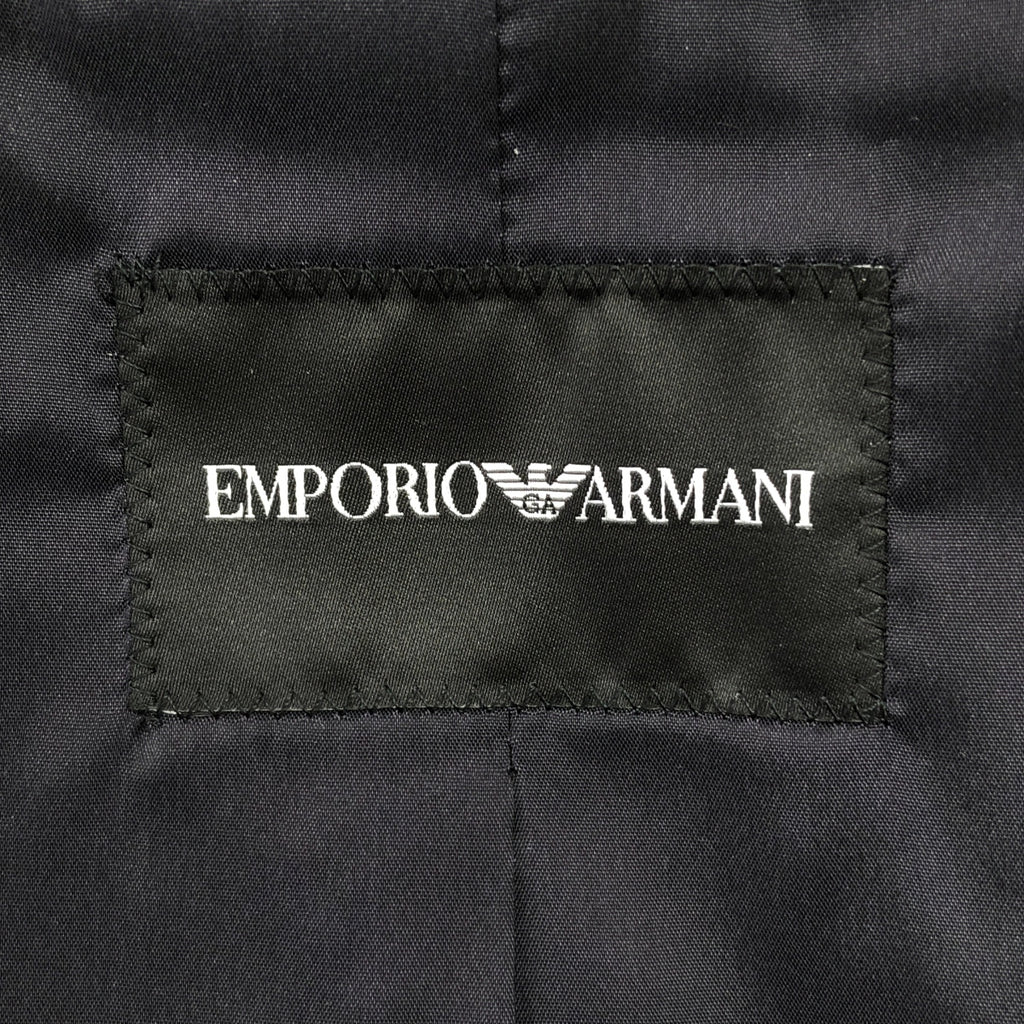EMPORIO ARMANI | 羊毛羊絨格紋無袖夾克/背心 | 尺寸 52 | 男款