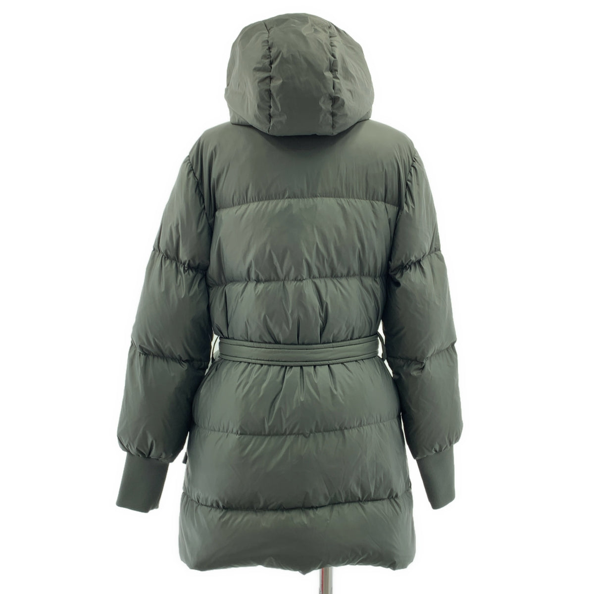 KENZO / 켄조 | LONG DOWN PARKA 후드 다운 재킷 | S | 카키 | 여성