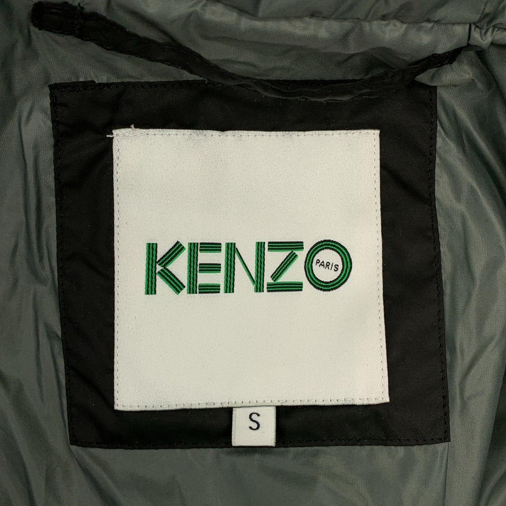 KENZO / 켄조 | LONG DOWN PARKA 후드 다운 재킷 | S | 카키 | 여성