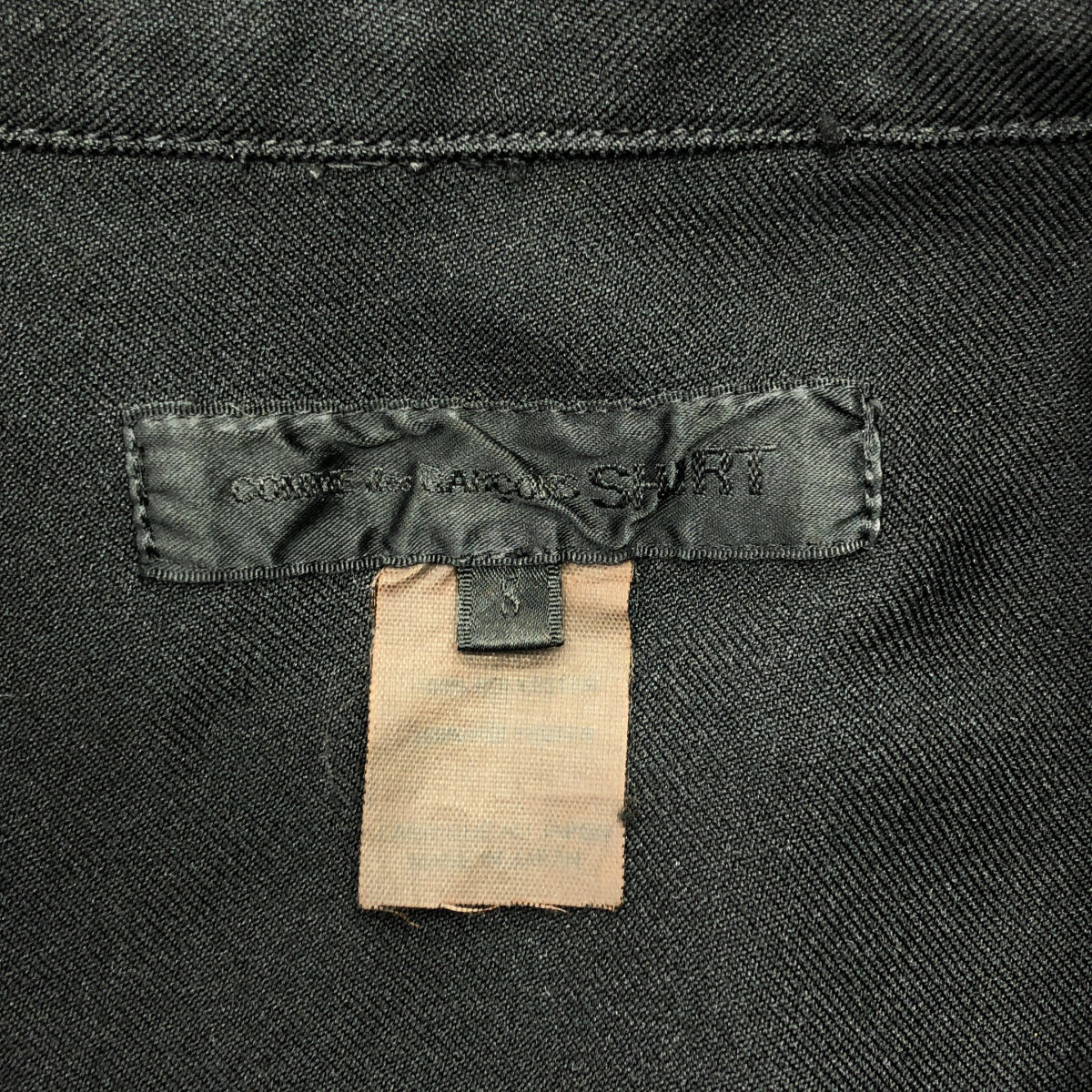 COMME des GARÇONS 襯衫 | 2017 秋冬 | 聚酯縮水 7B 修身外套 | 尺寸 S |