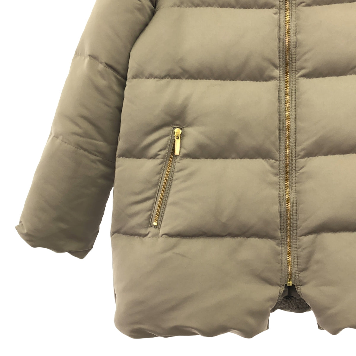 NOBLE | Ester Faille 中號羽絨外套 | 38 | 灰褐色 | 女款