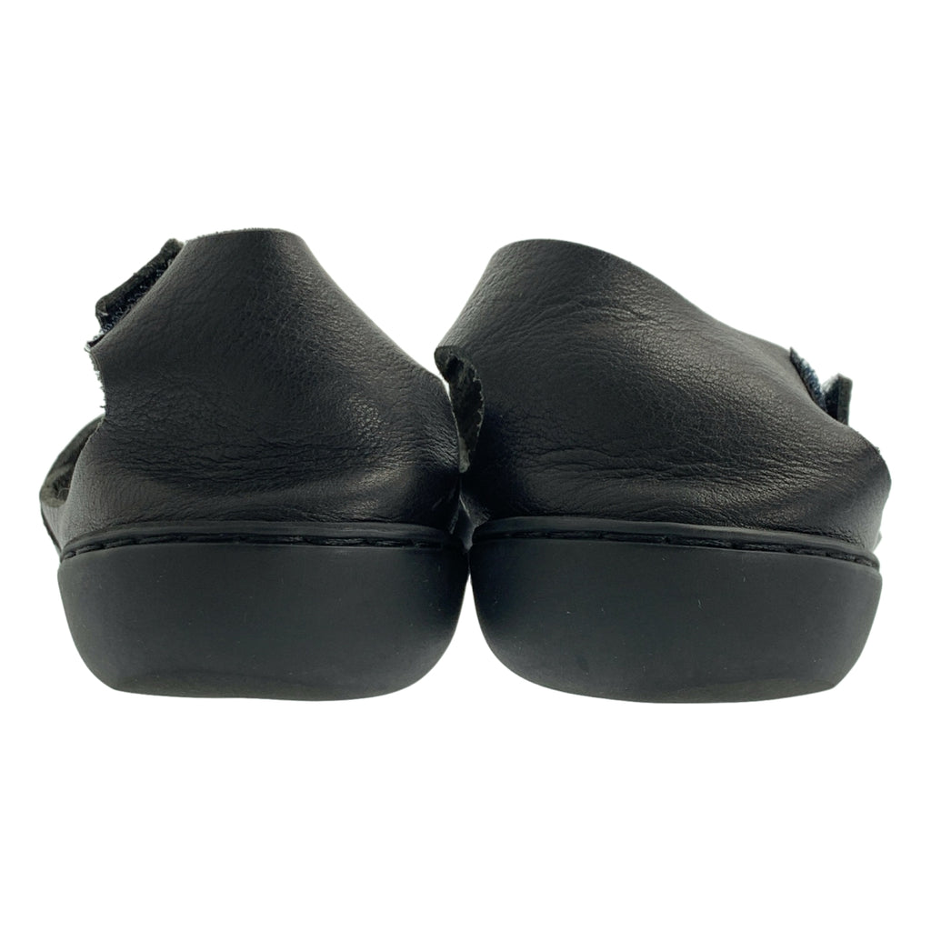 trippen / 트리펜 | f 발목 스트랩 벨크로 가죽 플랫 신발 | 38 | 여성