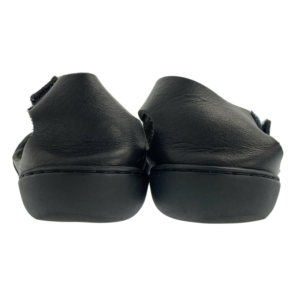 trippen / 트리펜 | f 발목 스트랩 벨크로 가죽 플랫 신발 | 38 | 여성