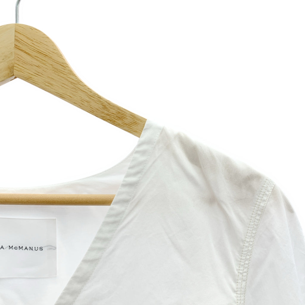 MARIA McMANUS / マリア マクマナス | Ron Herman 取扱い organic cotton / スリット シャツ ブラウス | XS | レディース