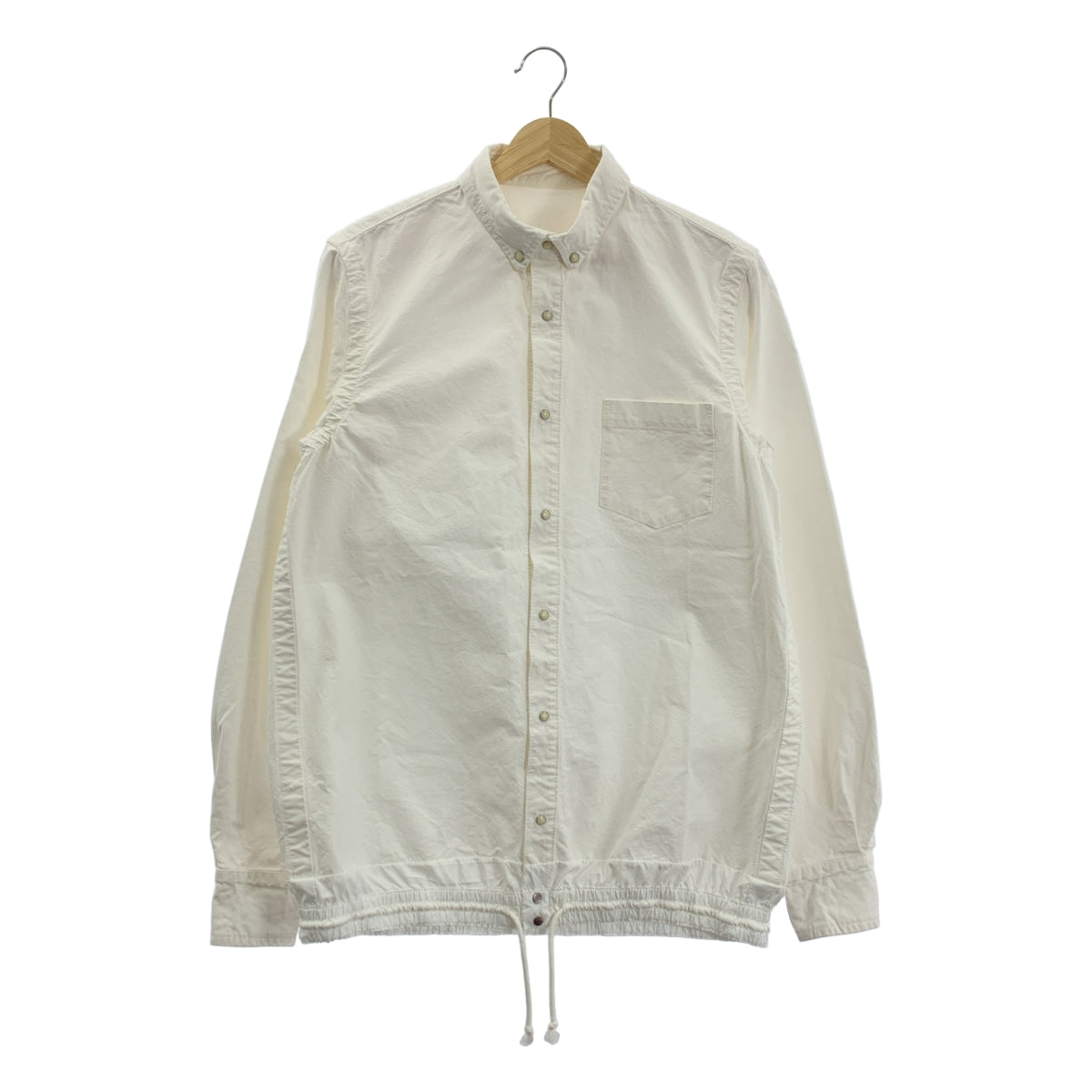 sacai | 棉質抽繩羈扣襯衫 | M碼 | 男款