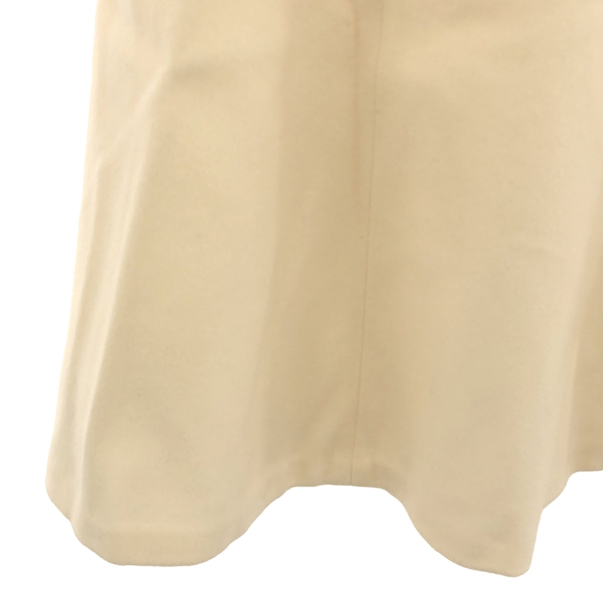 BLUE LABEL CRESTBRIDGE / 블루 라벨 크레스트 브릿지 | 울 플레어 스커트 | 38 | 화이트 | 여성