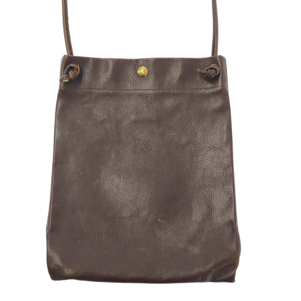 IL BISONTE / 일비존테 | 가죽 로고 숄더백 사코시 / 유니섹스 |