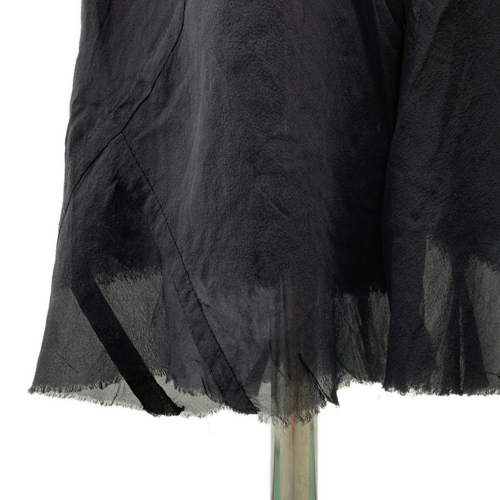 Rick Owens / リックオウエンス | シルク リブ ウエストゴム イージー パンツ | 40 | レディース