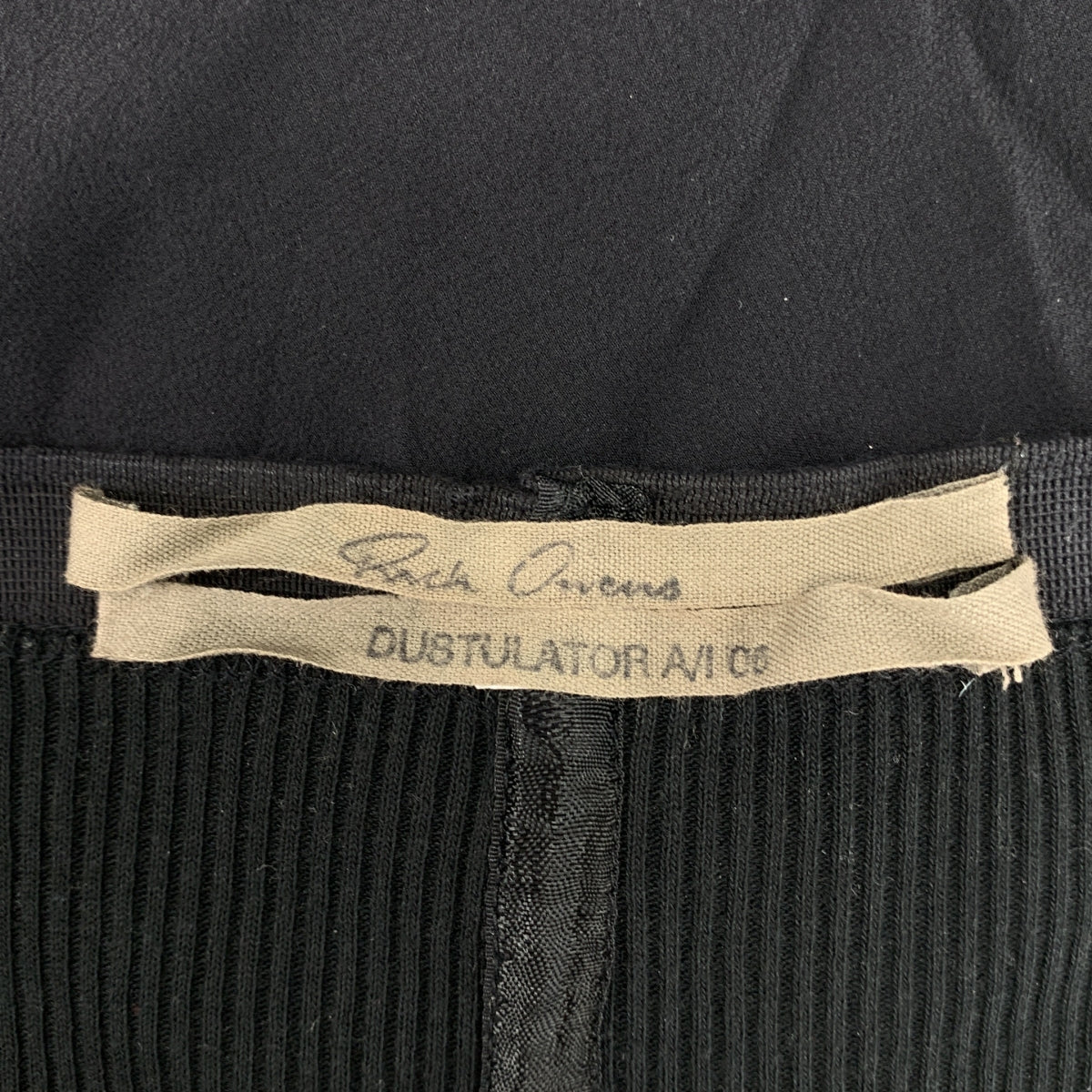 Rick Owens / リックオウエンス | シルク リブ ウエストゴム イージー パンツ | 40 | レディース