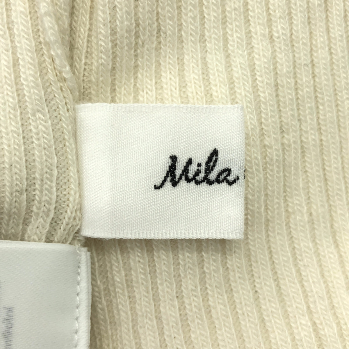 Mila Owen / 미라 오웬 | 바이 컬러 팔목 레이어 드리브 니트 | 1 | 여성