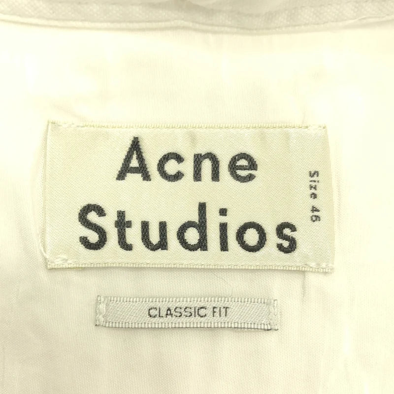 Acne Studios / 아크네 스튜디오 | 코튼 버튼다운 셔츠 | 46 | 남성