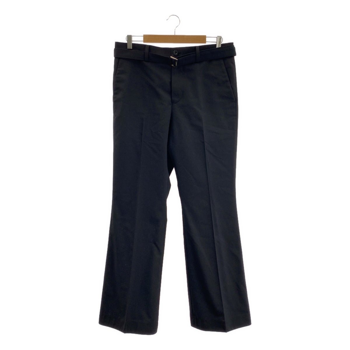 sacai / サカイ | Belted trousers フレア パンツ | 3 | メンズ