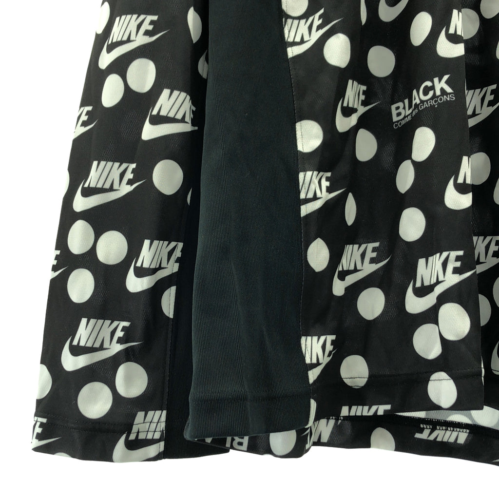 BLACK COMME des GARCONS / 블랙콤 데 걸슨 | 2019AW | × NIKE / 나이키 총무늬 로고 T셔츠 컷소우 | XXL | 블랙/화이트 | 남성