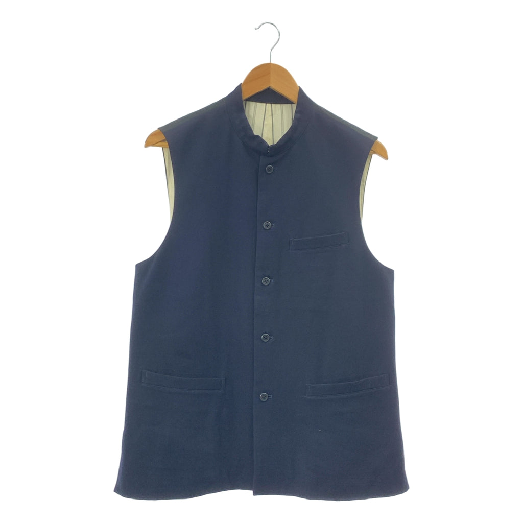 Y's for men / 와이즈포멘 요우지야마모토 | 1994SS | 울 린넨 스탠드 컬러 베스트 질레 |