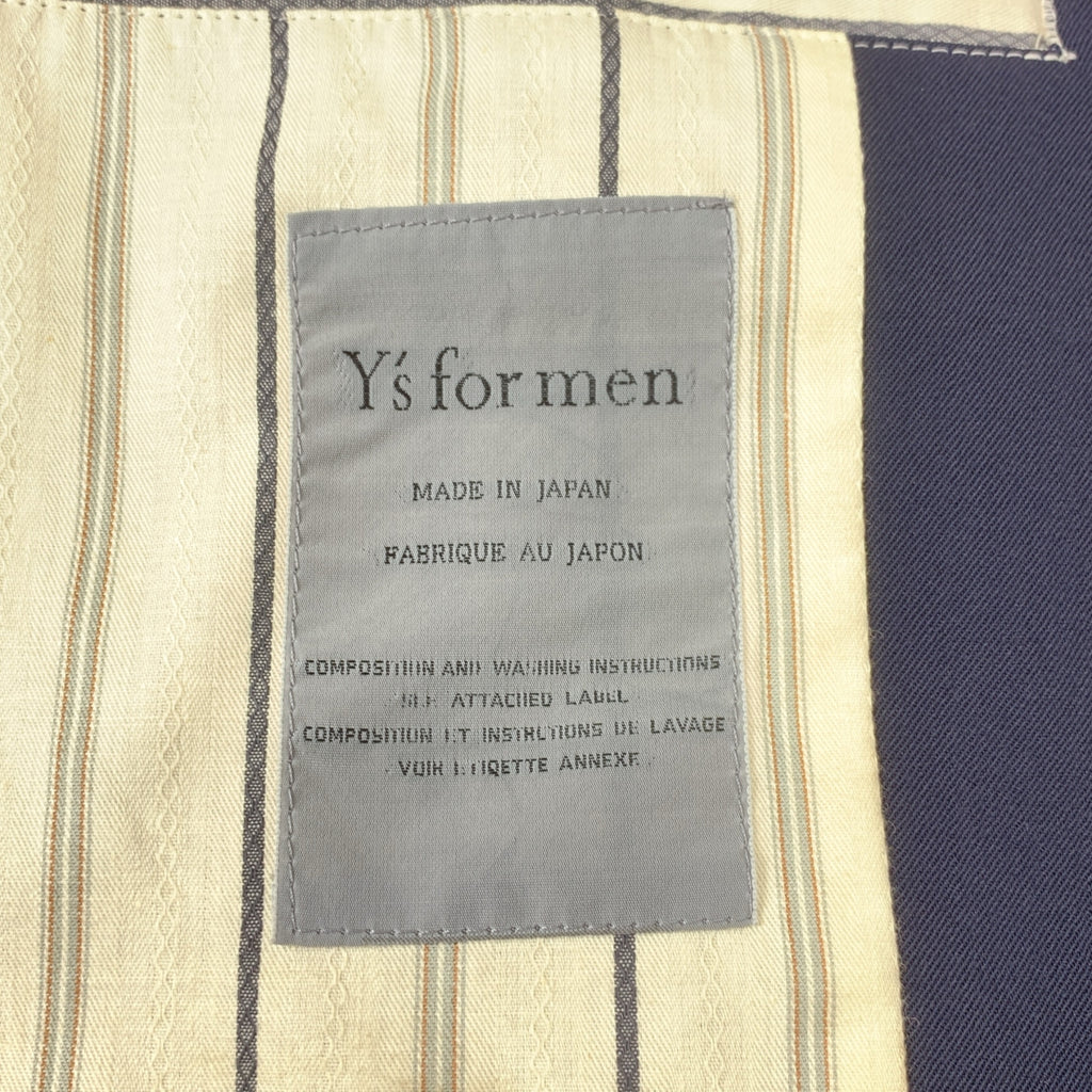 Y's for men / 와이즈포멘 요우지야마모토 | 1994SS | 울 린넨 스탠드 컬러 베스트 질레 |