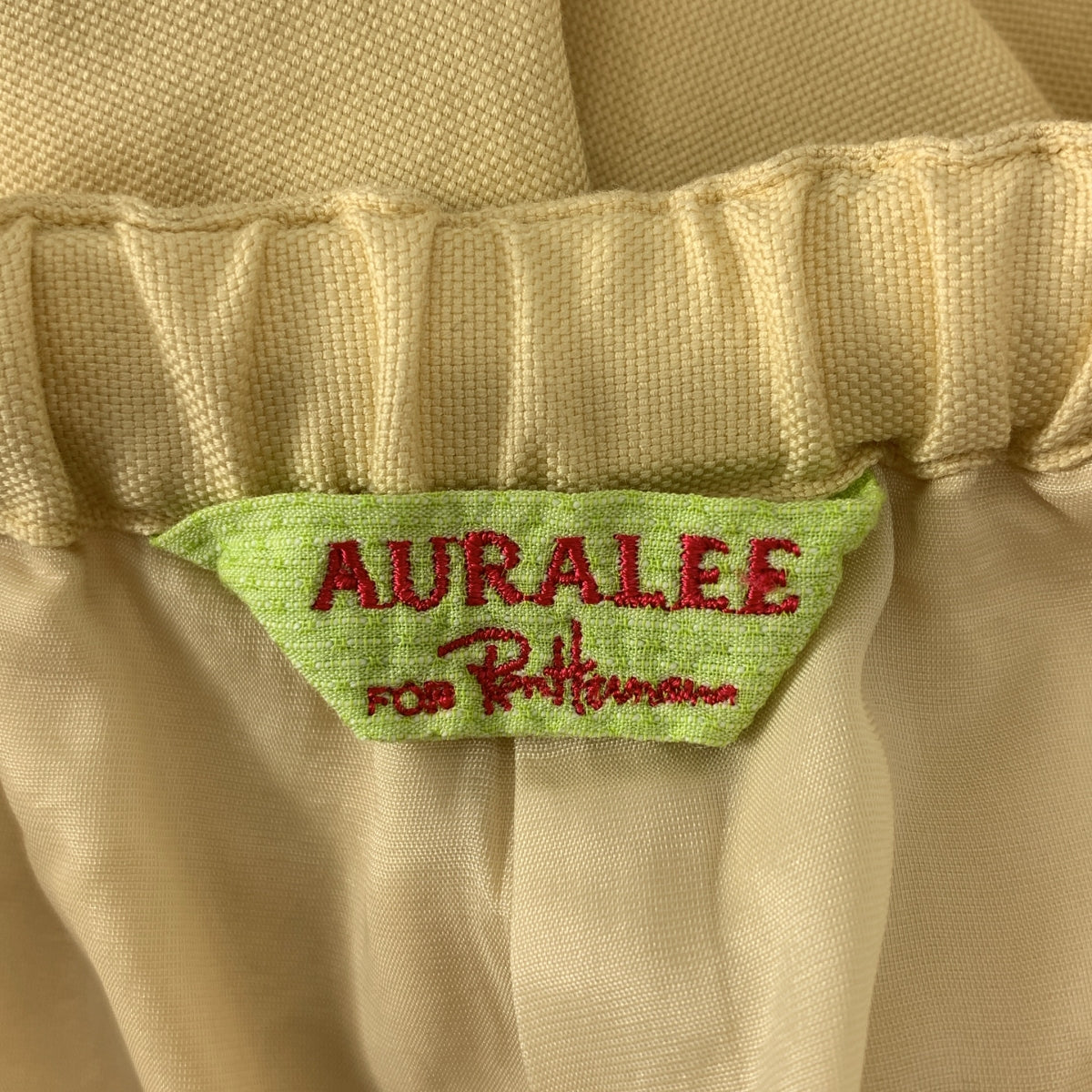 AURALEE / オーラリー | 2022SS | × Ron Herman / ロンハーマン  FINX SHUTTLE OX PANTS / ドローストリング ワイド イージーパンツ | 0 | レディース