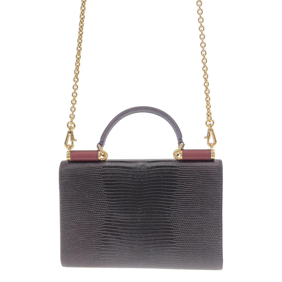 DOLCE＆GABBANA / ドルチェ＆ガッバーナドルガバ | Sicily 2WAYチェーンショルダーバッグ |