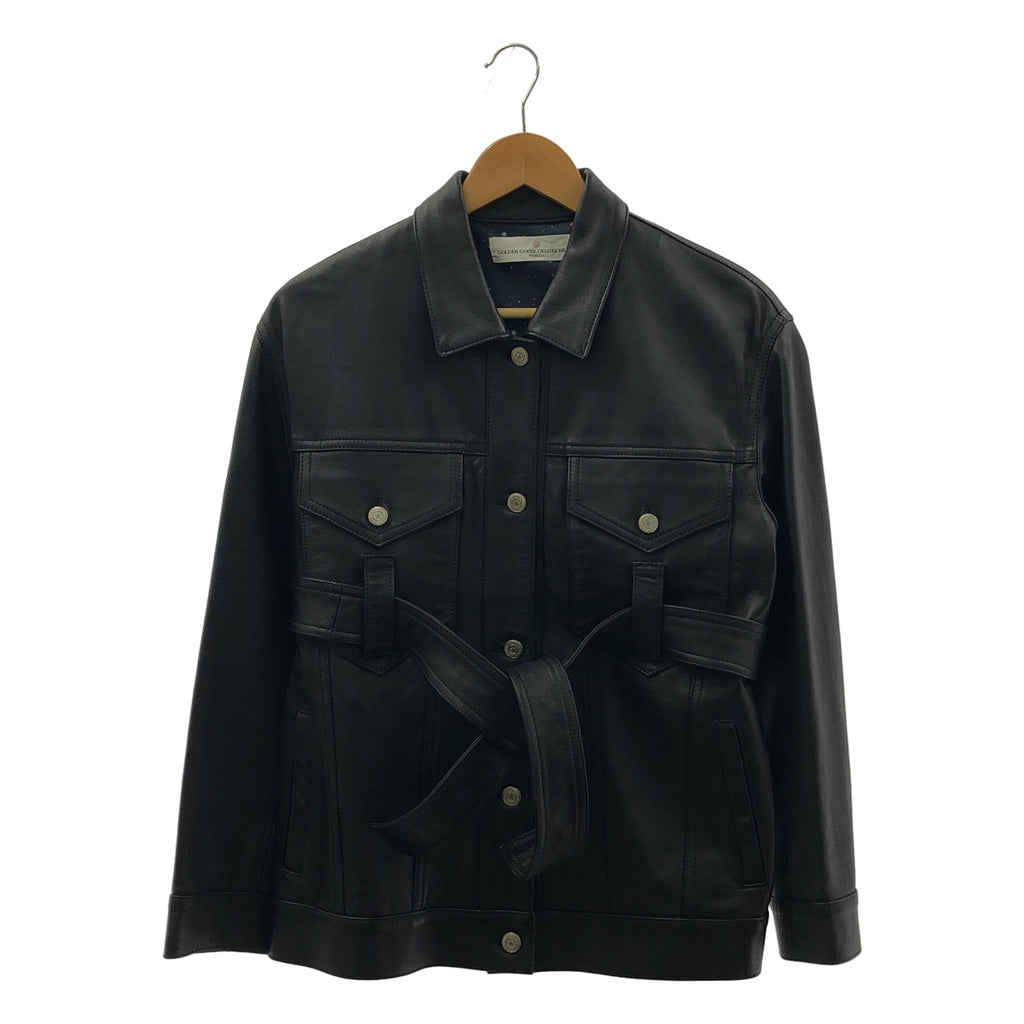 金鵝 | 超大羊皮皮夾克 | XXS碼 | 女款