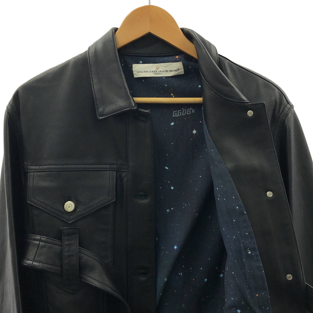 金鵝 | 超大羊皮皮夾克 | XXS碼 | 女款