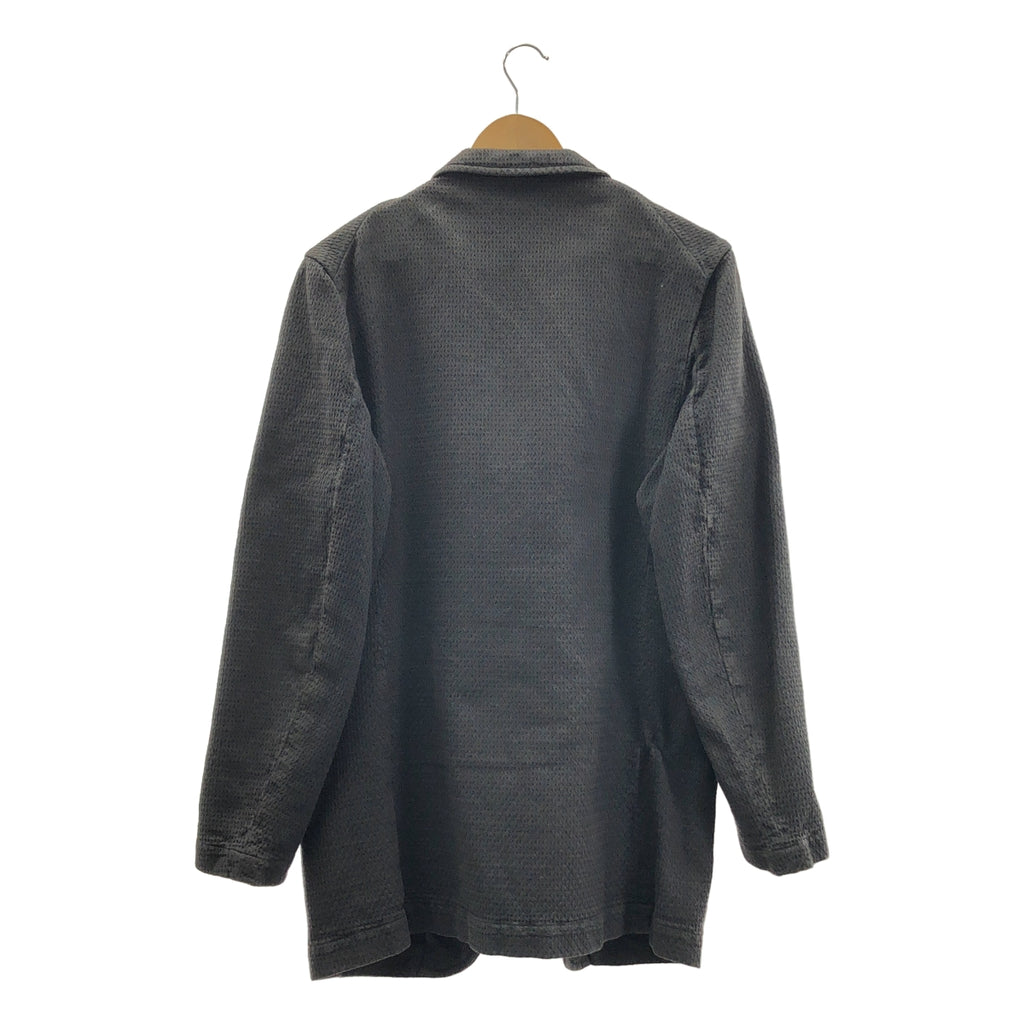 COMME des GARCONS HOMME PLUS / コムデギャルソンオムプリュス | 1999AW | セットアップ / コットン 染め加工 3ボタン ジャケット テーパードパンツ | M | メンズ