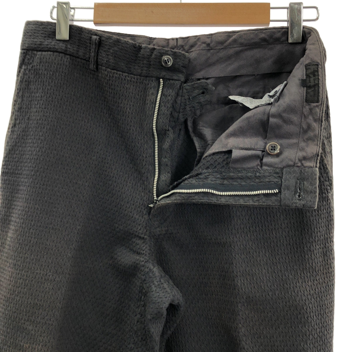 COMME des GARCONS HOMME PLUS / コムデギャルソンオムプリュス | 1999AW | セットアップ / コットン 染め加工 3ボタン ジャケット テーパードパンツ | M | メンズ