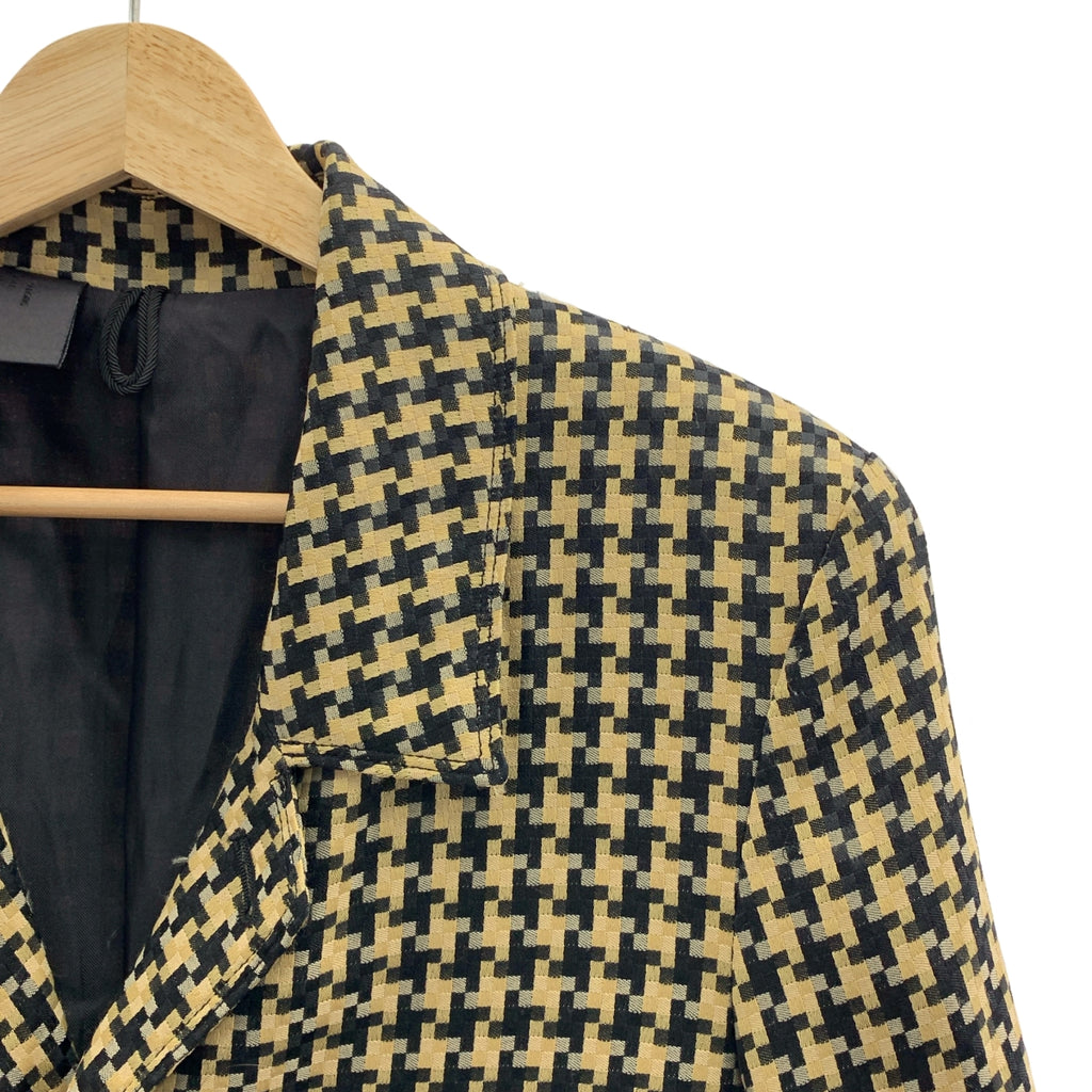 N.HOOLYWOOD / 엔 할리우드 | COMPILE / 컴파일 총 무늬 자가드 스텐 컬러 코트 | 36 |