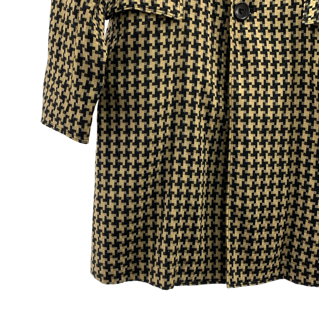 N.HOOLYWOOD / 엔 할리우드 | COMPILE / 컴파일 총 무늬 자가드 스텐 컬러 코트 | 36 |