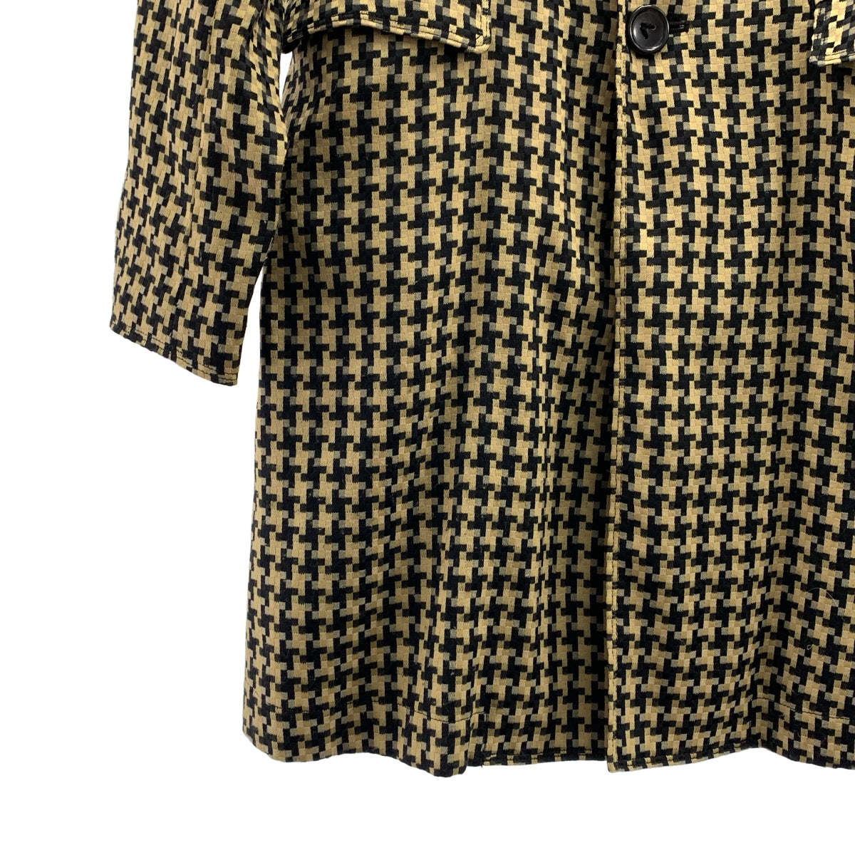 N.HOOLYWOOD / 엔 할리우드 | COMPILE / 컴파일 총 무늬 자가드 스텐 컬러 코트 | 36 |