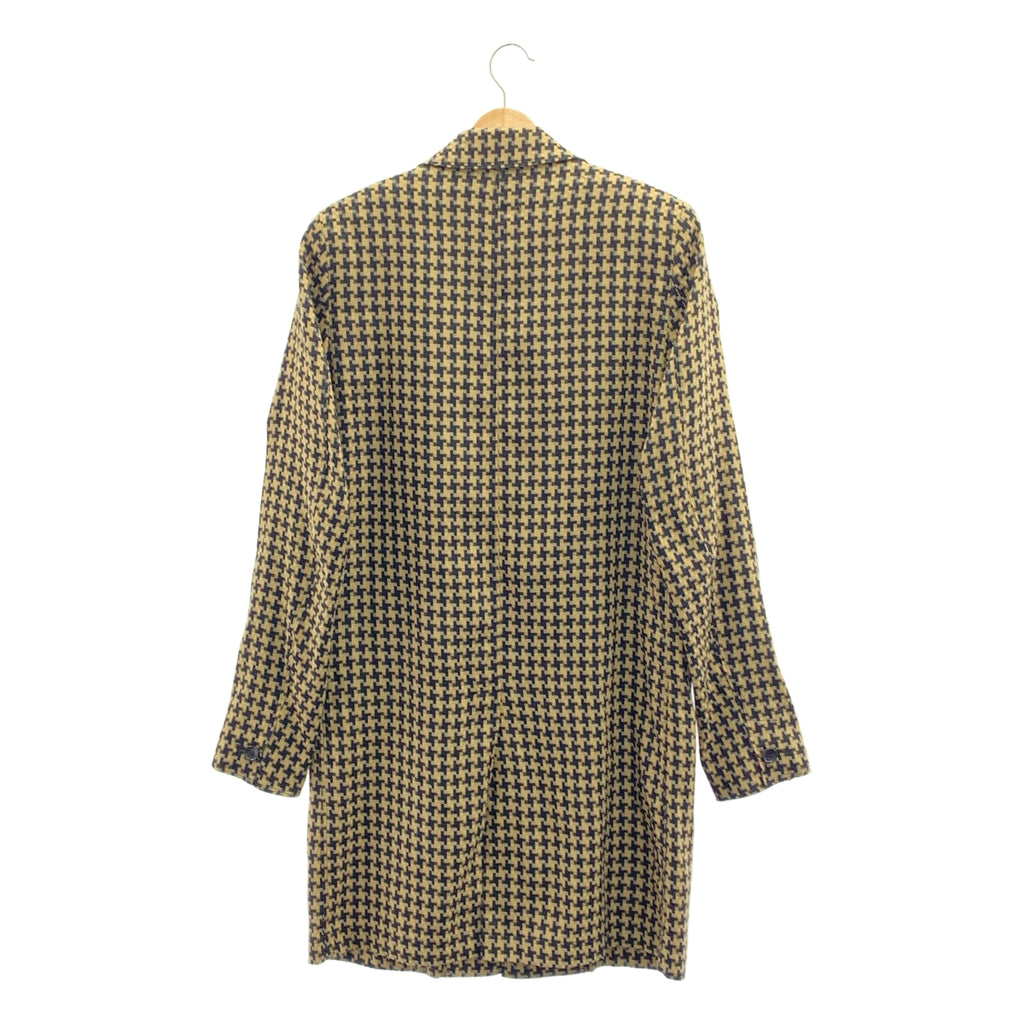 N.HOOLYWOOD / 엔 할리우드 | COMPILE / 컴파일 총 무늬 자가드 스텐 컬러 코트 | 36 |