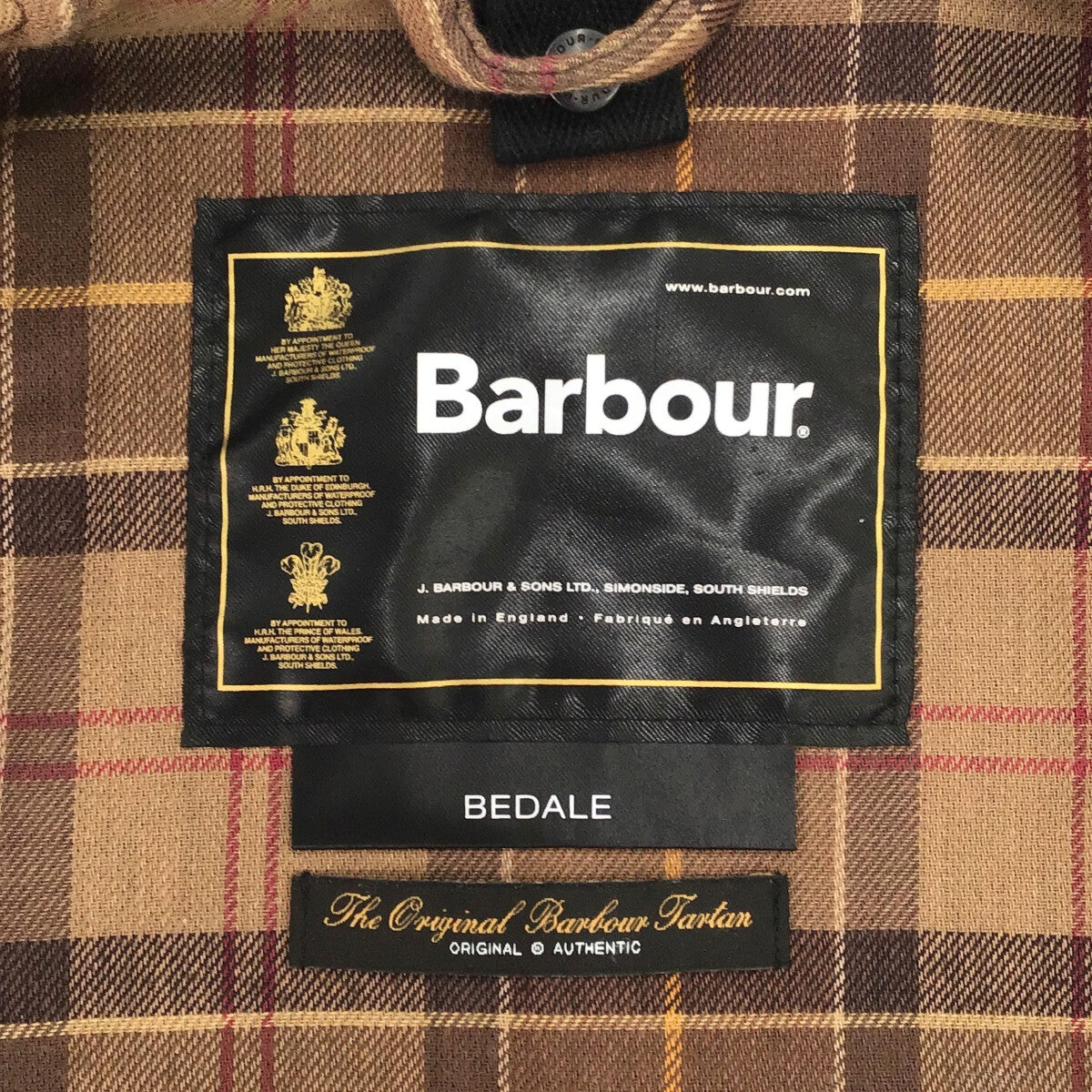 Barbour / Barbour | BEDALE Oiled Jacket | C34 | Dark Brown | Women's