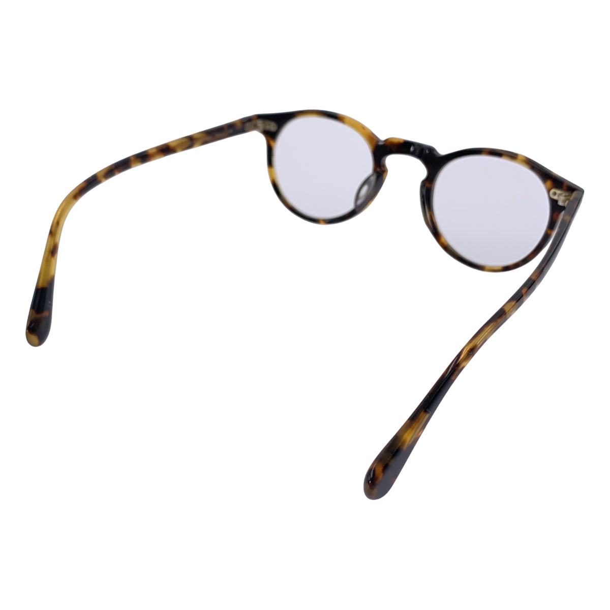 OLIVER PEOPLES / オリバーピープルズ | Gregory Peck-J べっ甲 ボストン メガネ | 45□23-145 | ブラウン
