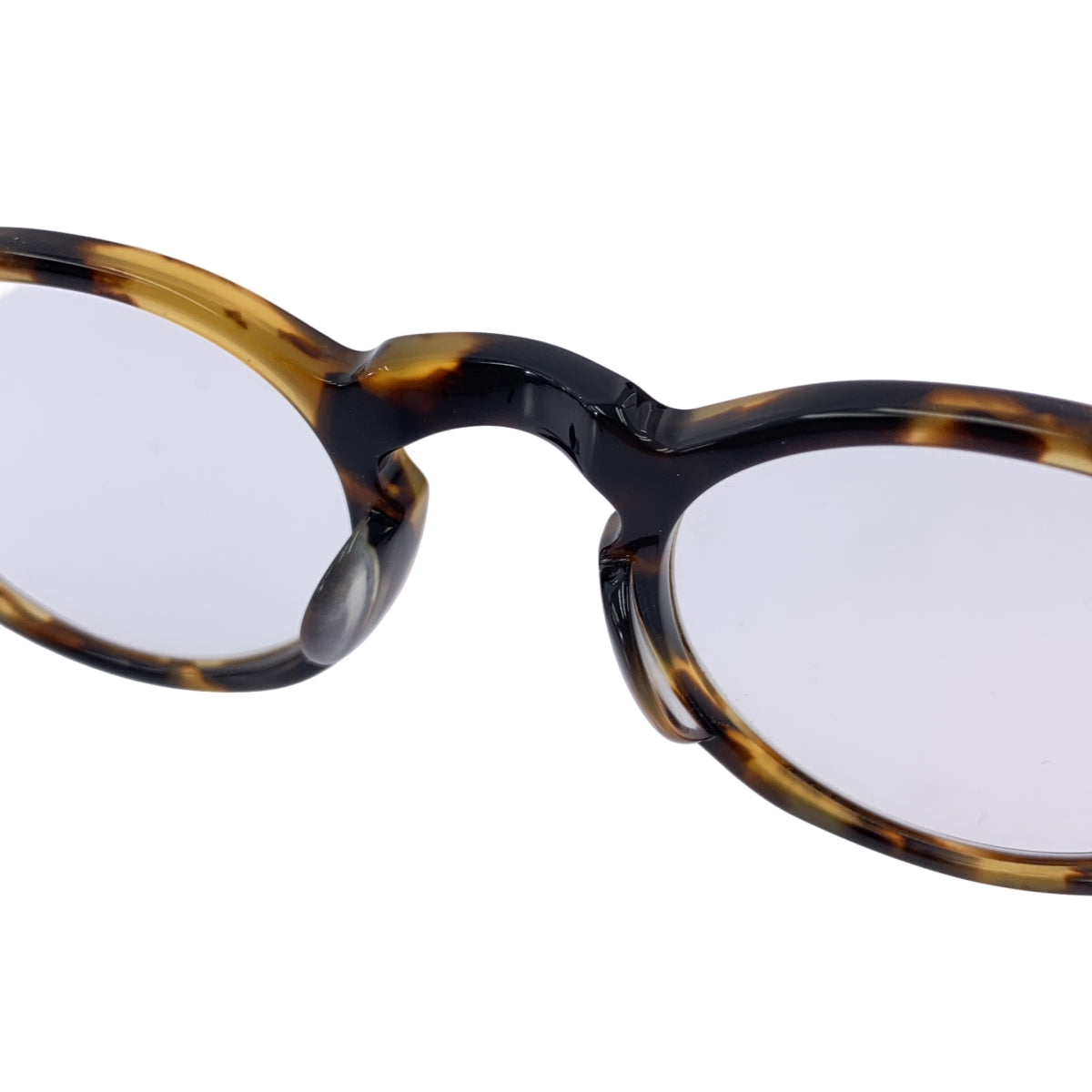 OLIVER PEOPLES / オリバーピープルズ | Gregory Peck-J べっ甲 ボストン メガネ | 45□23-145 | ブラウン