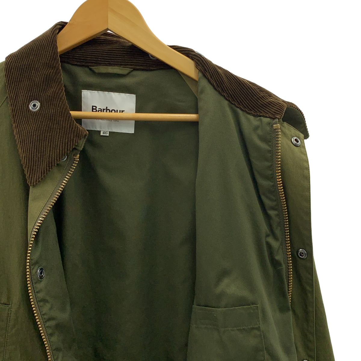 Barbour / 바부아 | ARKnets별주 BIG BEDALE 오버사이즈 빅 비데일 재킷 | 46 |