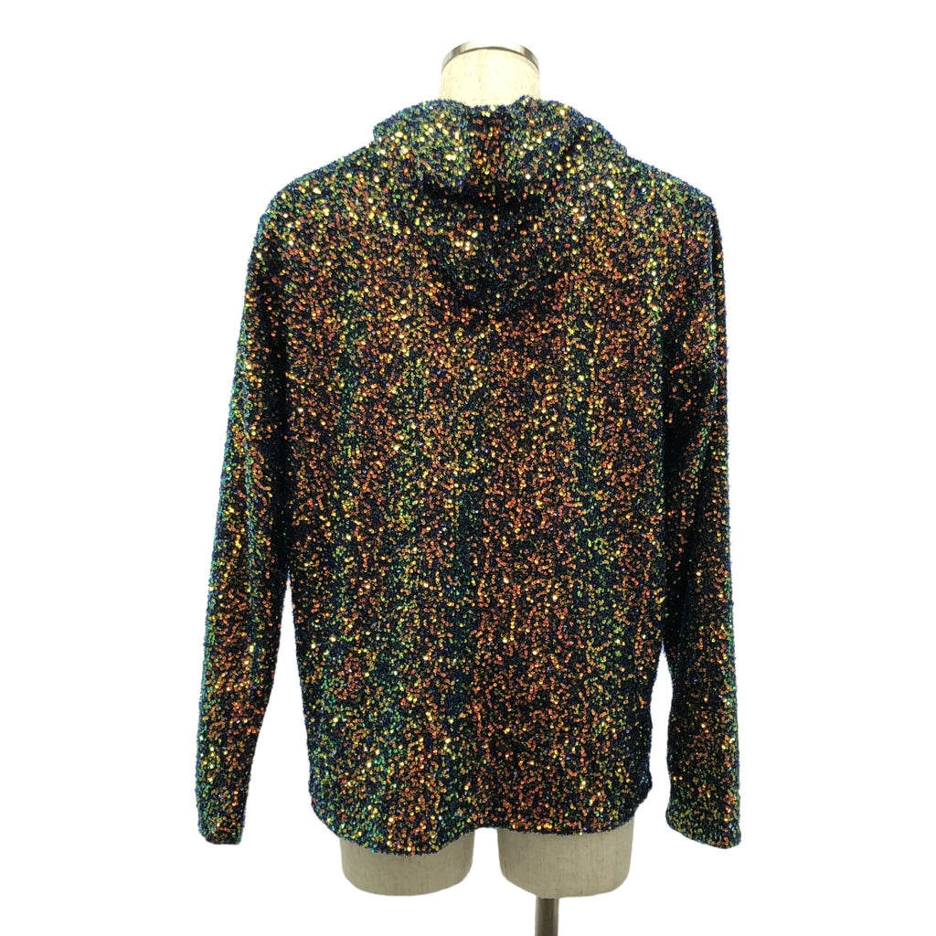 【美品】  MASU / エムエーエスユー | 2023SS | DISCO HOODIE / スパンコール ニット フーディ | 46 | DISCO | メンズ