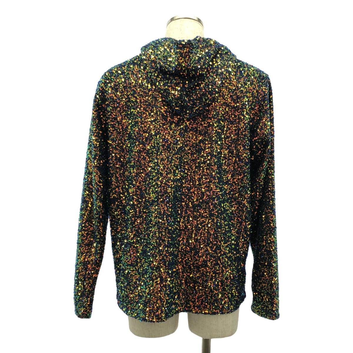 [品相良好] MASU / MASU | 2023SS | DISCO HOODIE / 亮片針織連帽衫 | 46 |迪斯可 |男士