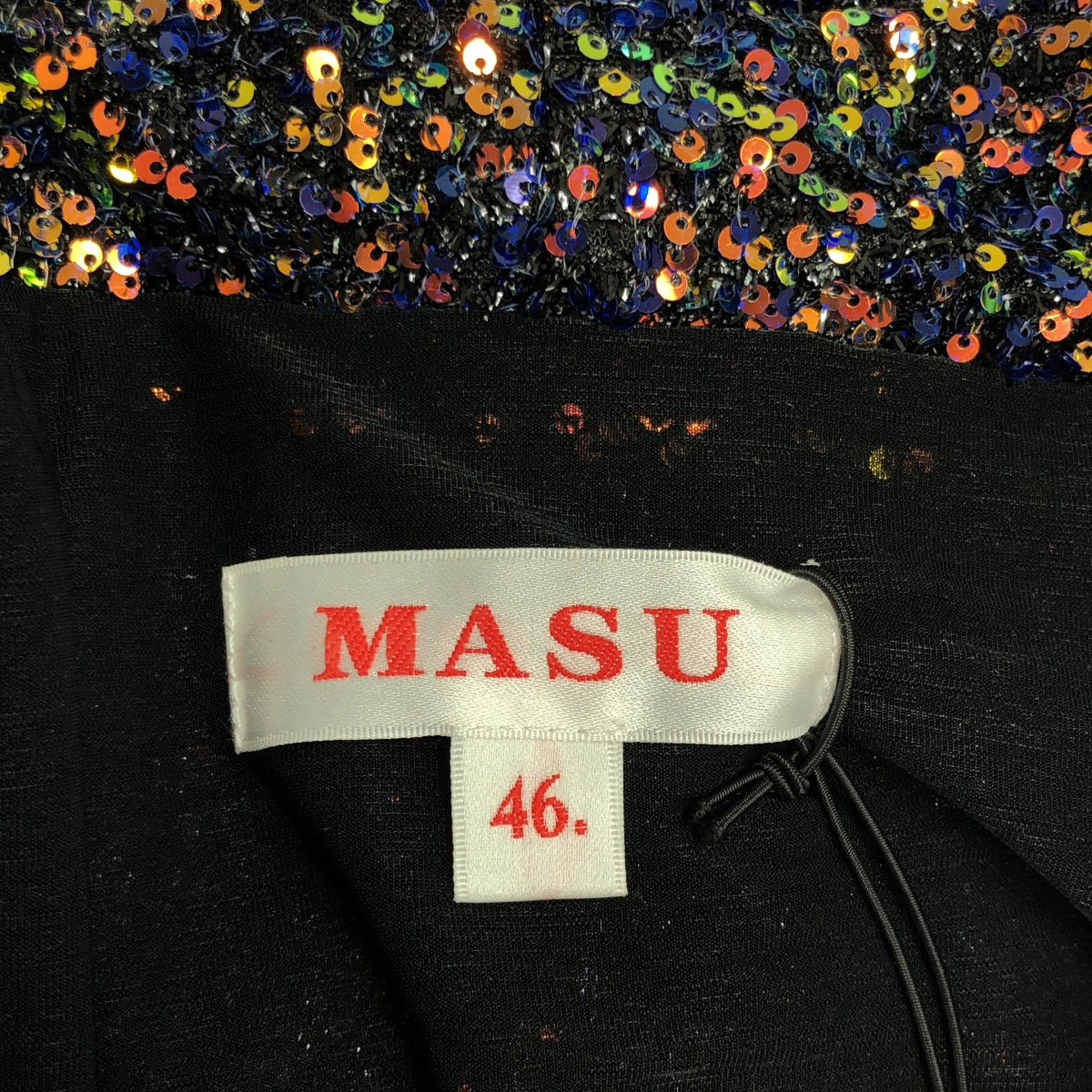 [品相良好] MASU / MASU | 2023SS | DISCO HOODIE / 亮片針織連帽衫 | 46 |迪斯可 |男士