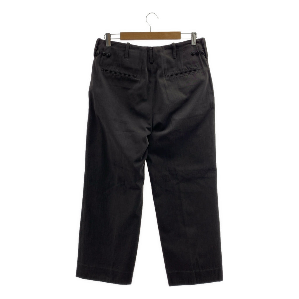 MAATEE &amp; SONS / 마티 &amp; 샌즈 | SMOOTH CHINO TROUSER / 와이드 치노 트라우저 팬츠 | 1 |