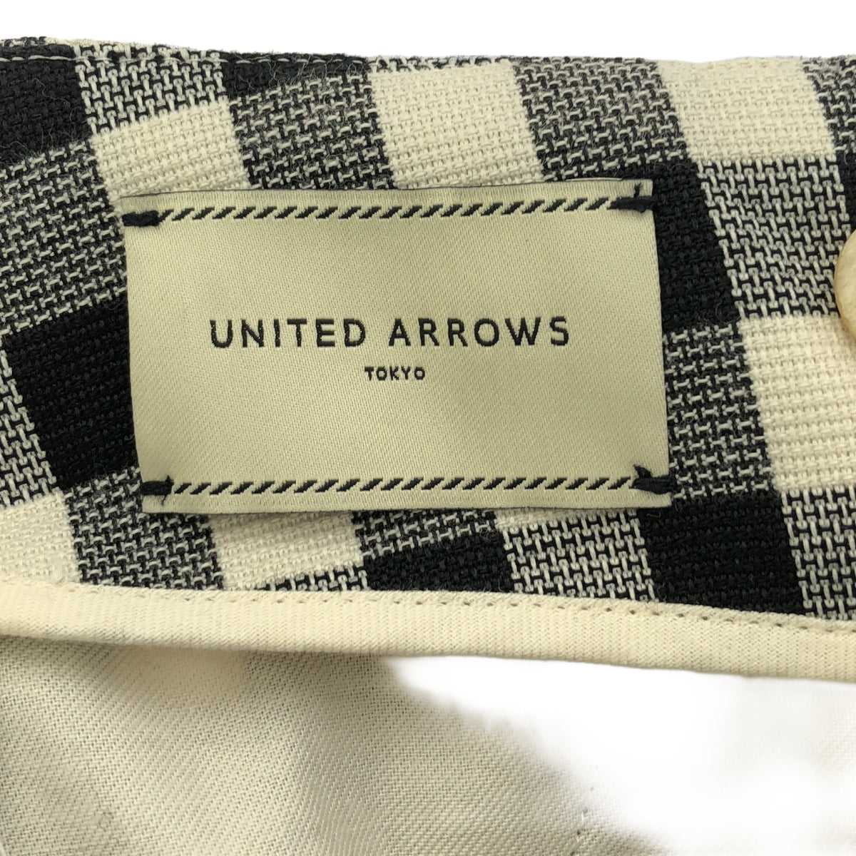 UNITED ARROWS / ユナイテッドアローズ | 2023SS | ギンガムチェック スリムパンツ | 34 | レディース