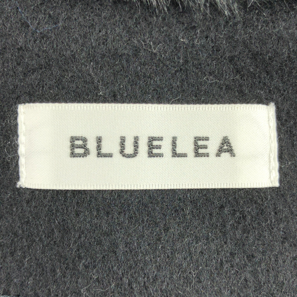 Bluelea | 短毛口袋長版背心 |