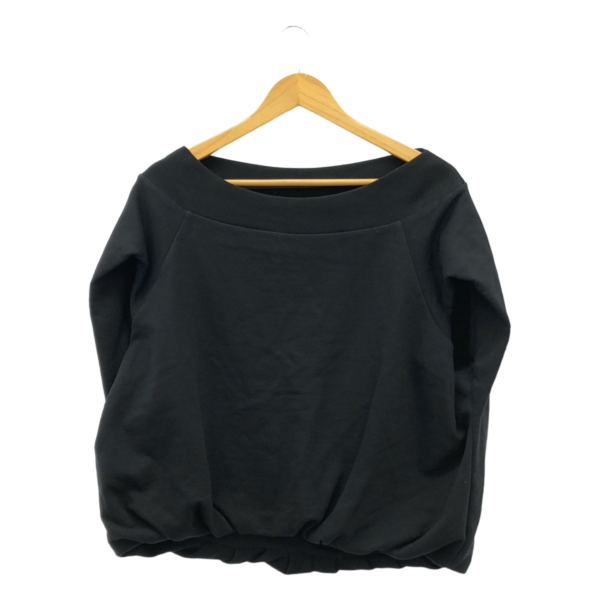 德賴斯·範諾頓 |無袖氣球運動衫 |中號 |黑色|女性的