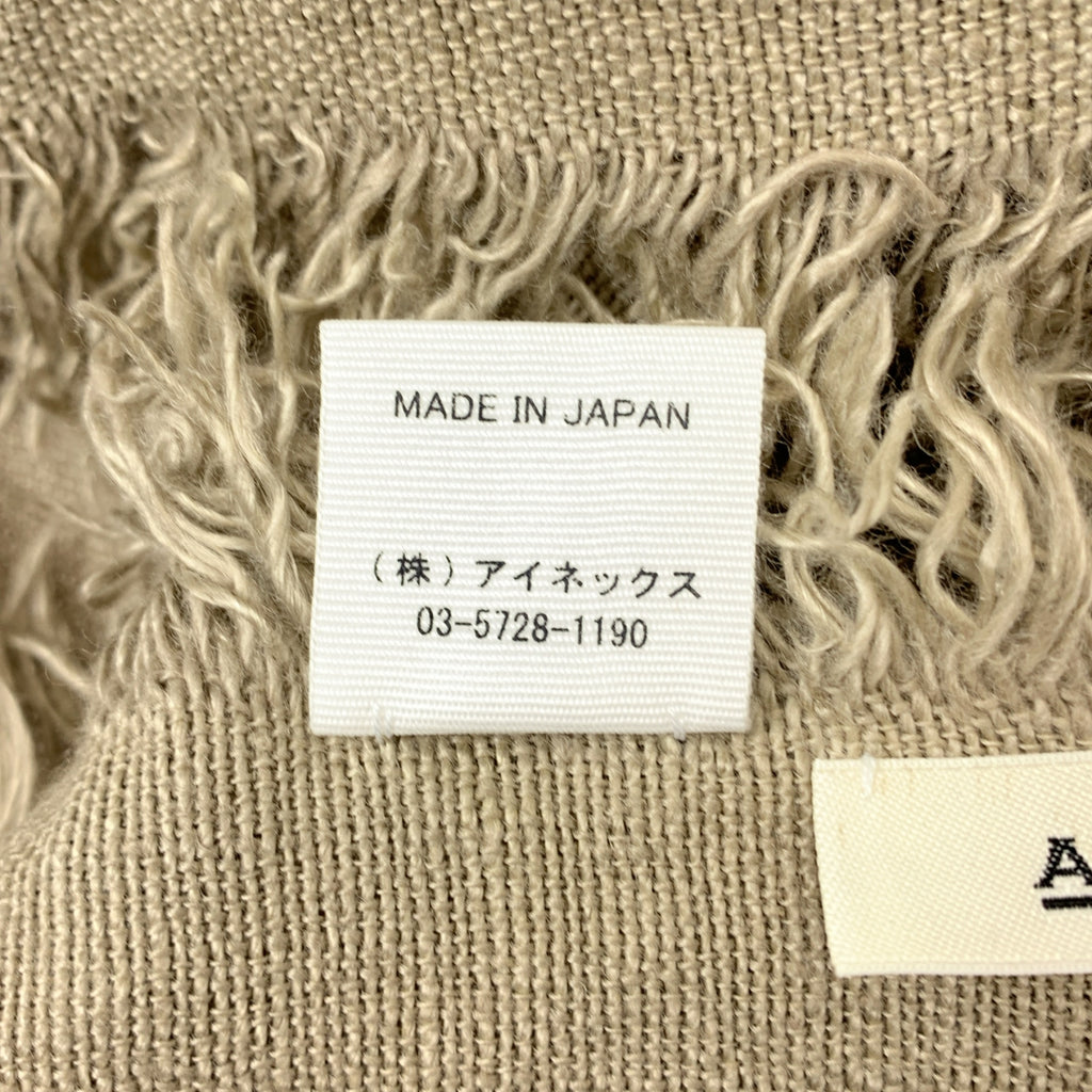 ASAUCE MELER / アソース メレ | リネン フリンジ ストール |