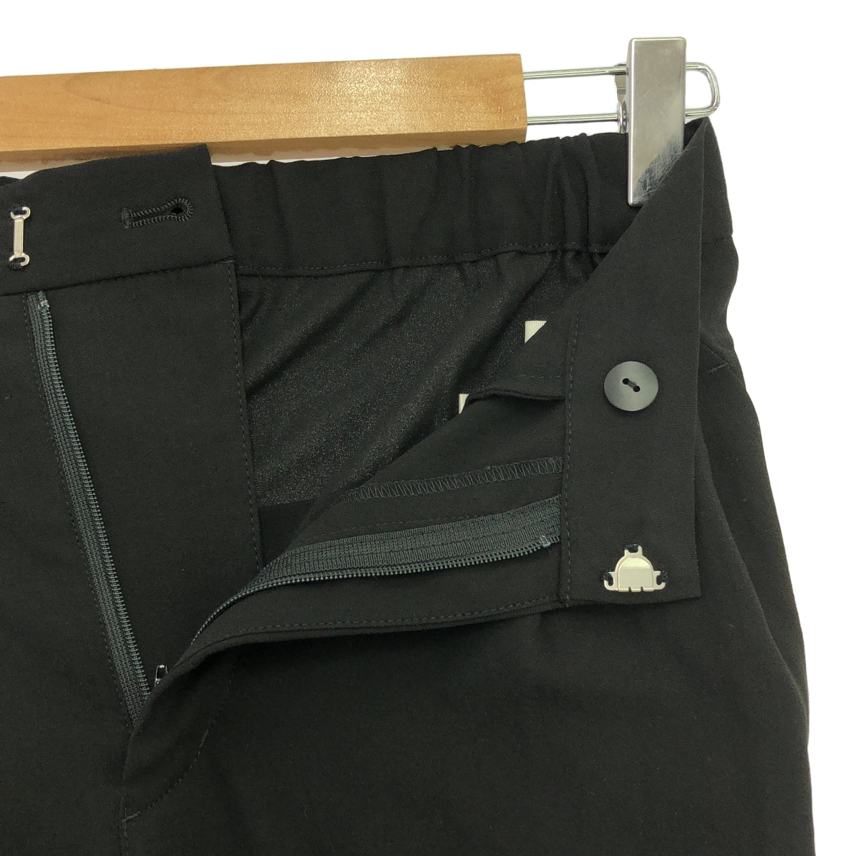 GALLARDAGALANTE / 갈랴다가란테 | 저지 조퍼 탁 팬츠 | 0 | 블랙 | 여성