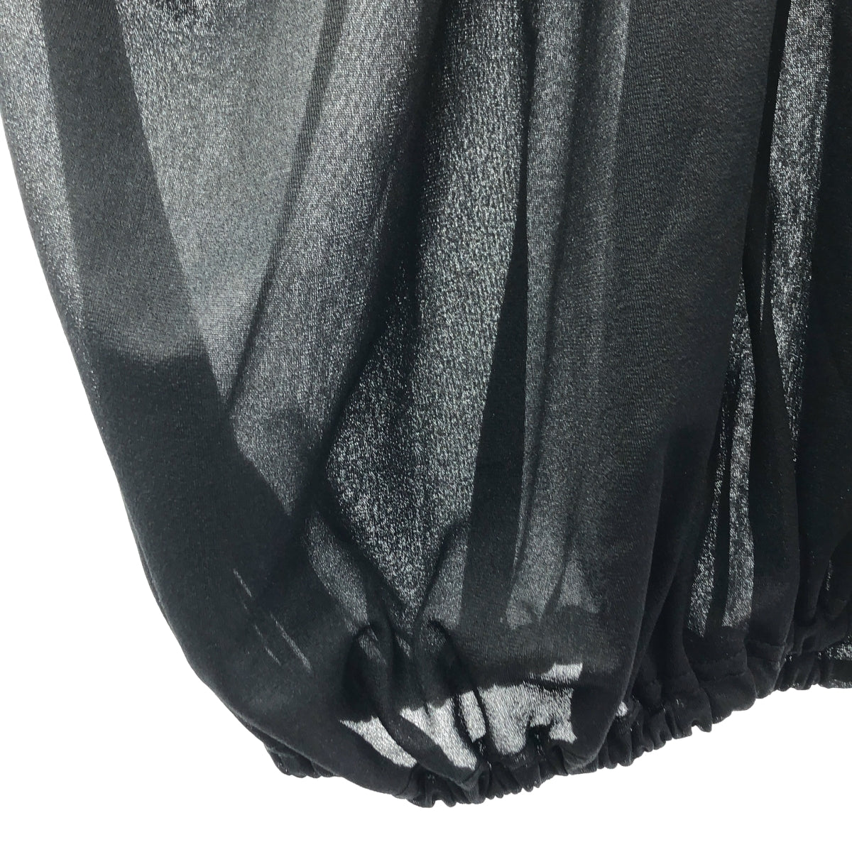 COMME des GARCONS / 콤데 갤슨 | 2023SS | 폴리에스터 개더 풀오버 셔츠 탑스 | S |