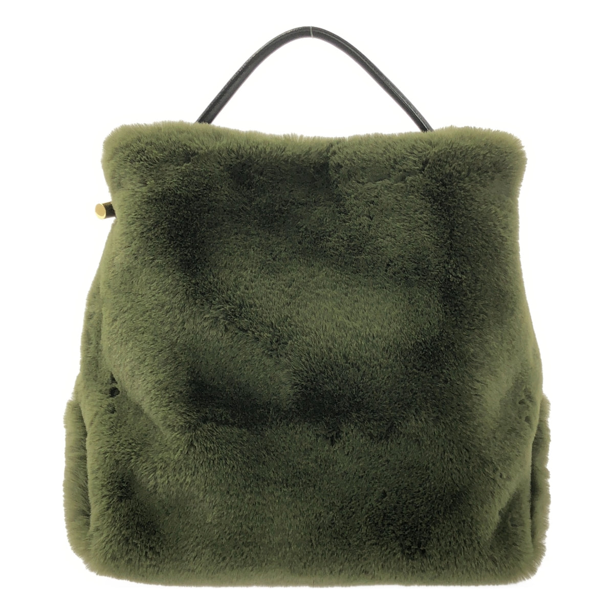 【미품】 VIOLAd'ORO / 비올라 도로 ​​| ELMO 에코 파 토트 백 | 그린 | 여성