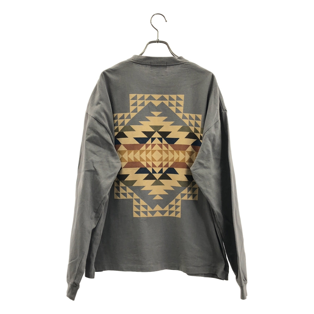 PENDLETON / 펜들턴 | Unisex Back Print Long Tee 컷소우 /3175-1006 | M | 남성