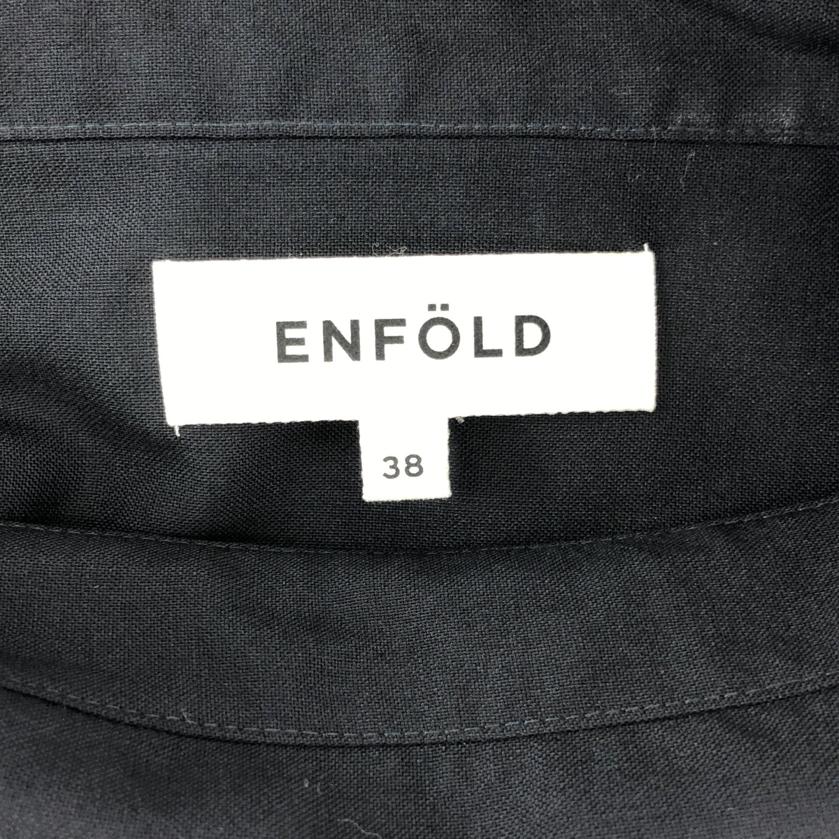 ENFOLD / 엠 폴드 | 울 풀오버 셔츠 | 38 | 여성