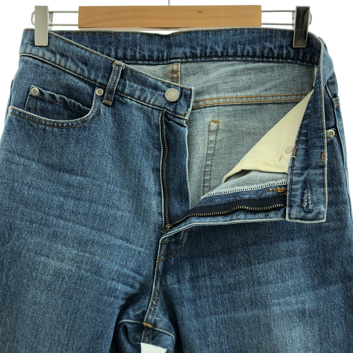 CELERI / セルリ | 2022SS | Deuxieme Classe取り扱い Side Slit デニムパンツ | 38 |