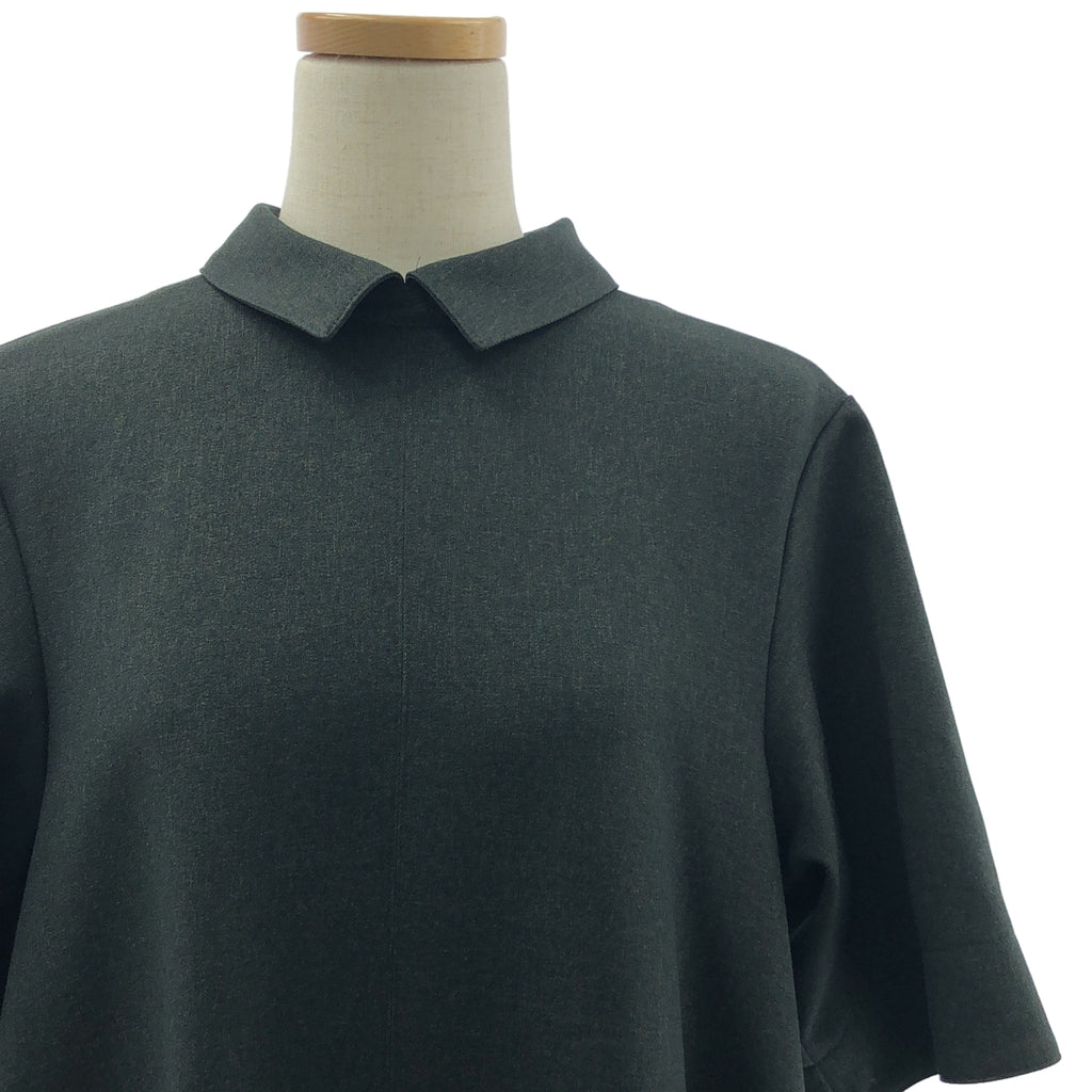 foufou / 푸후 | primitive shirts collar one piece 프리미티브 셔츠 컬러 원피스 | 0 | 차콜 그레이 | 여성